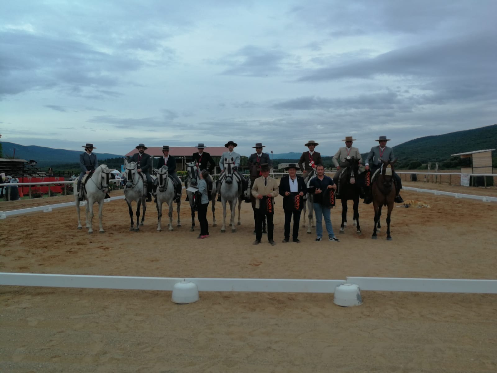 Final del Campeonato Navarro de Doma Vaquera 2018 en Acedo